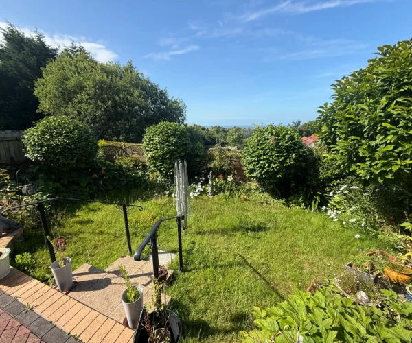 Completed garden makeover